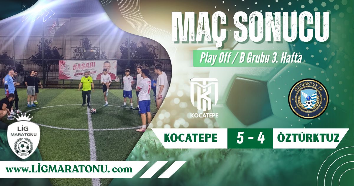 KOCATEPE, KIRMIZI KARTLARIN G�LGES�NDE KAZANDI!
