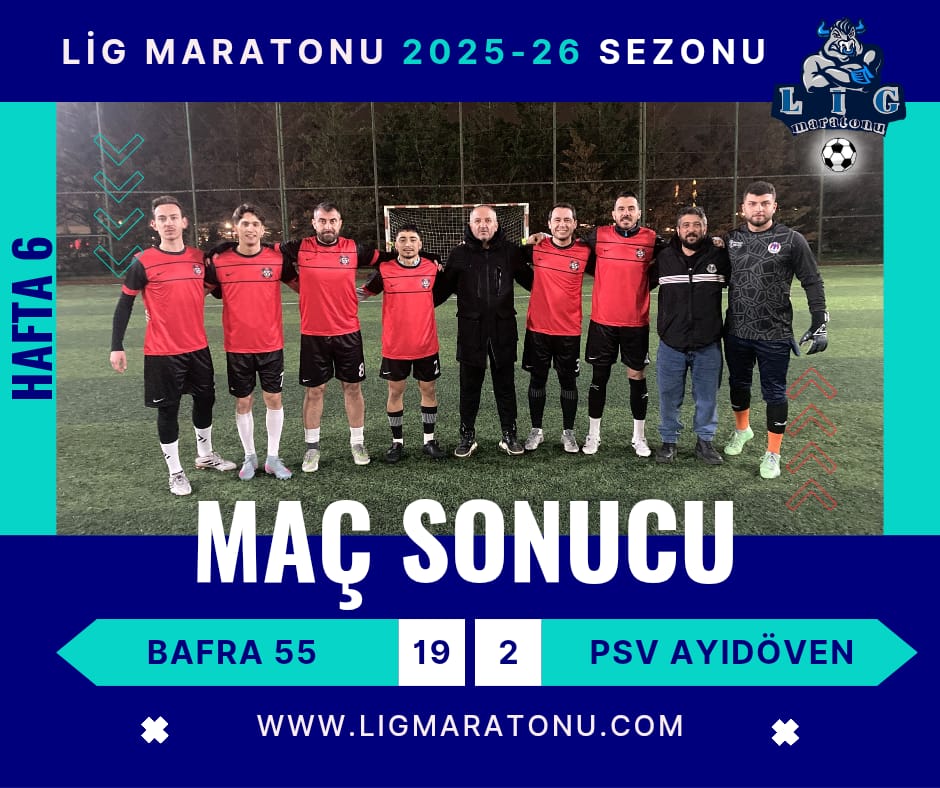 BAFRA 55 GOL OLDU YA�DI