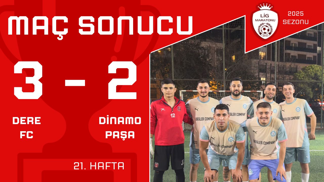 ÇEKİŞMELİ GEÇEN MAÇTA KAZANAN SON DAKİKALARDA DERE!!