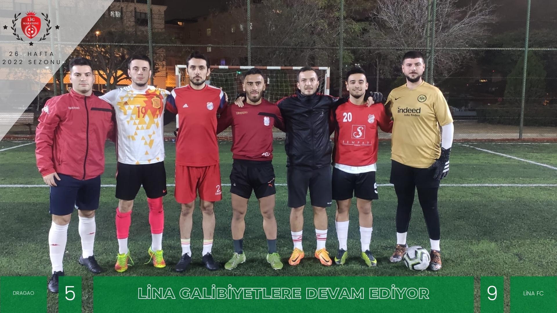 LİNA FC GALİP GELMESİNİ BİLDİ