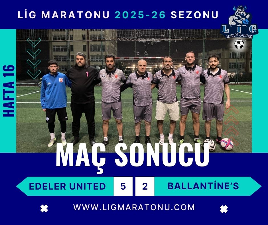 EDELER UN�TED TECR�BES�YLE MA�I KAZANMAYI B�LD�