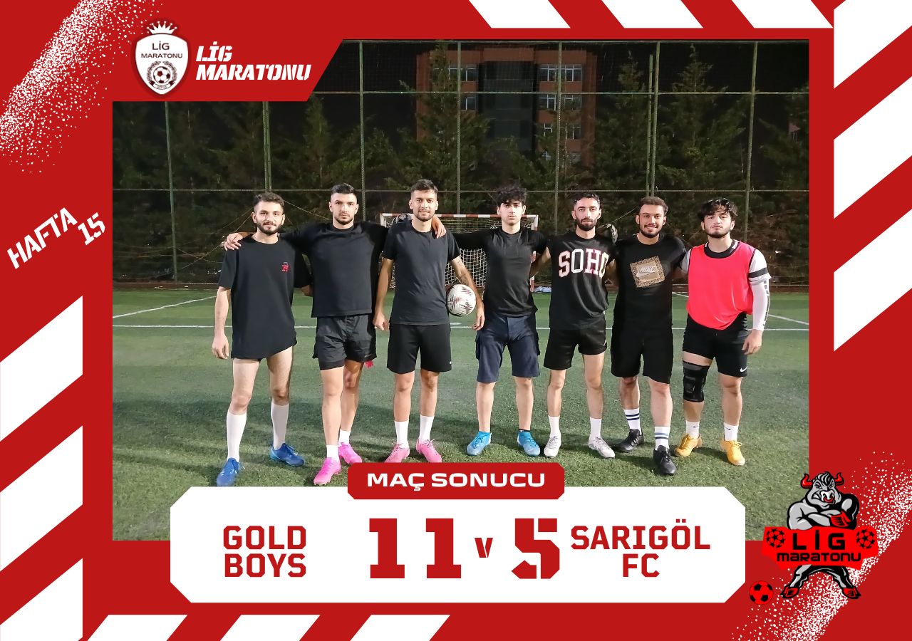 GOLD BOYS'DAN NET OYUN NET GALİBİYET