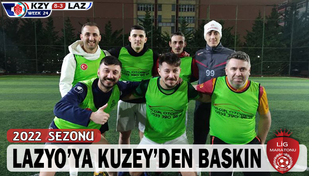 KUZEY'DEN LAZYO'YA SICAK OLMAYAN KARILAMA