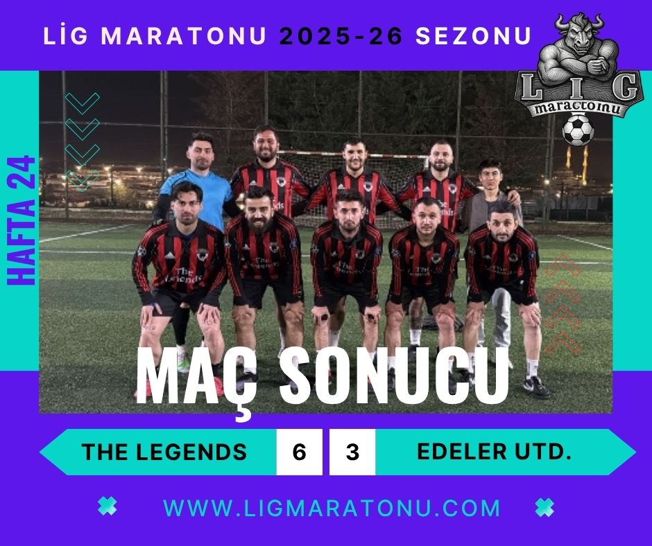 THE LEGENDS 6 - 3 EDELER UN�TED 