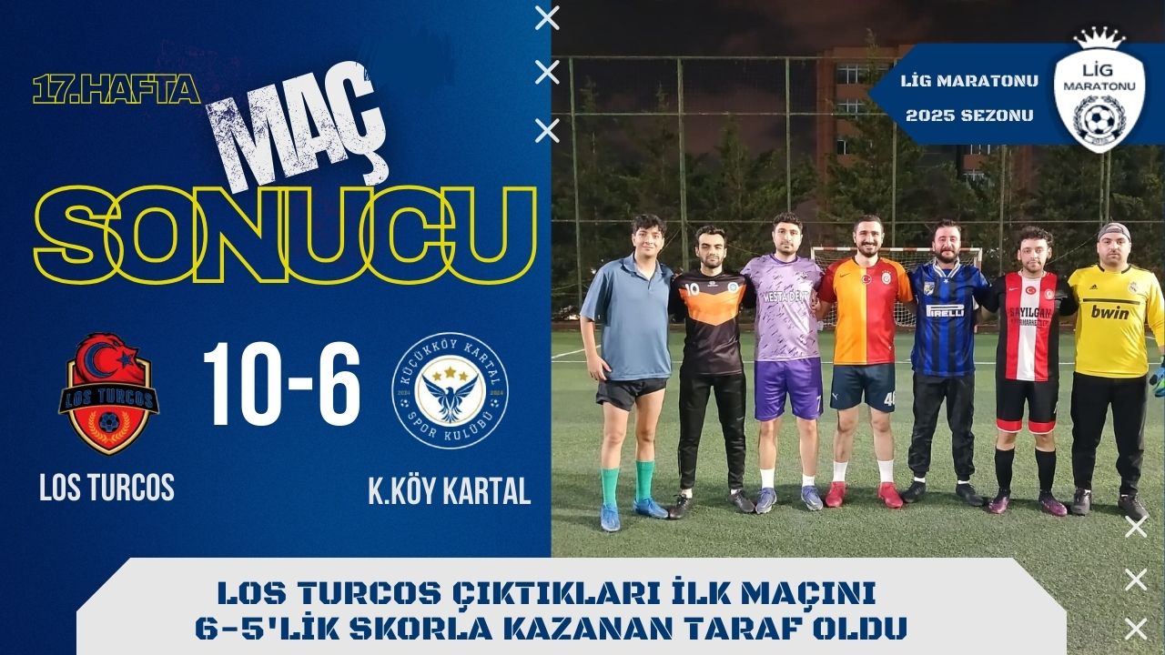 LOS TURCOS AILII 3 PUANLA YAPTI
