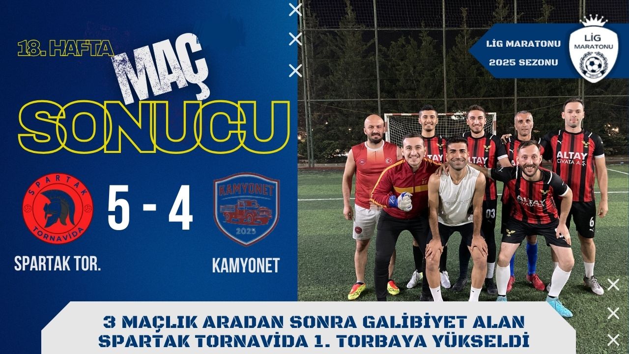 SPARTAK  TORNAVİDAN AKIL DOLU GALİBİYET