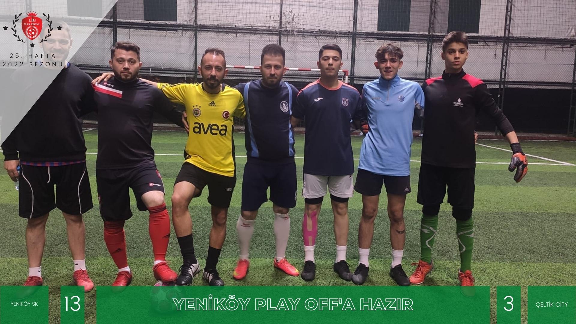 YENİKÖY'DEN BOL GOLLÜ 3 PUAN