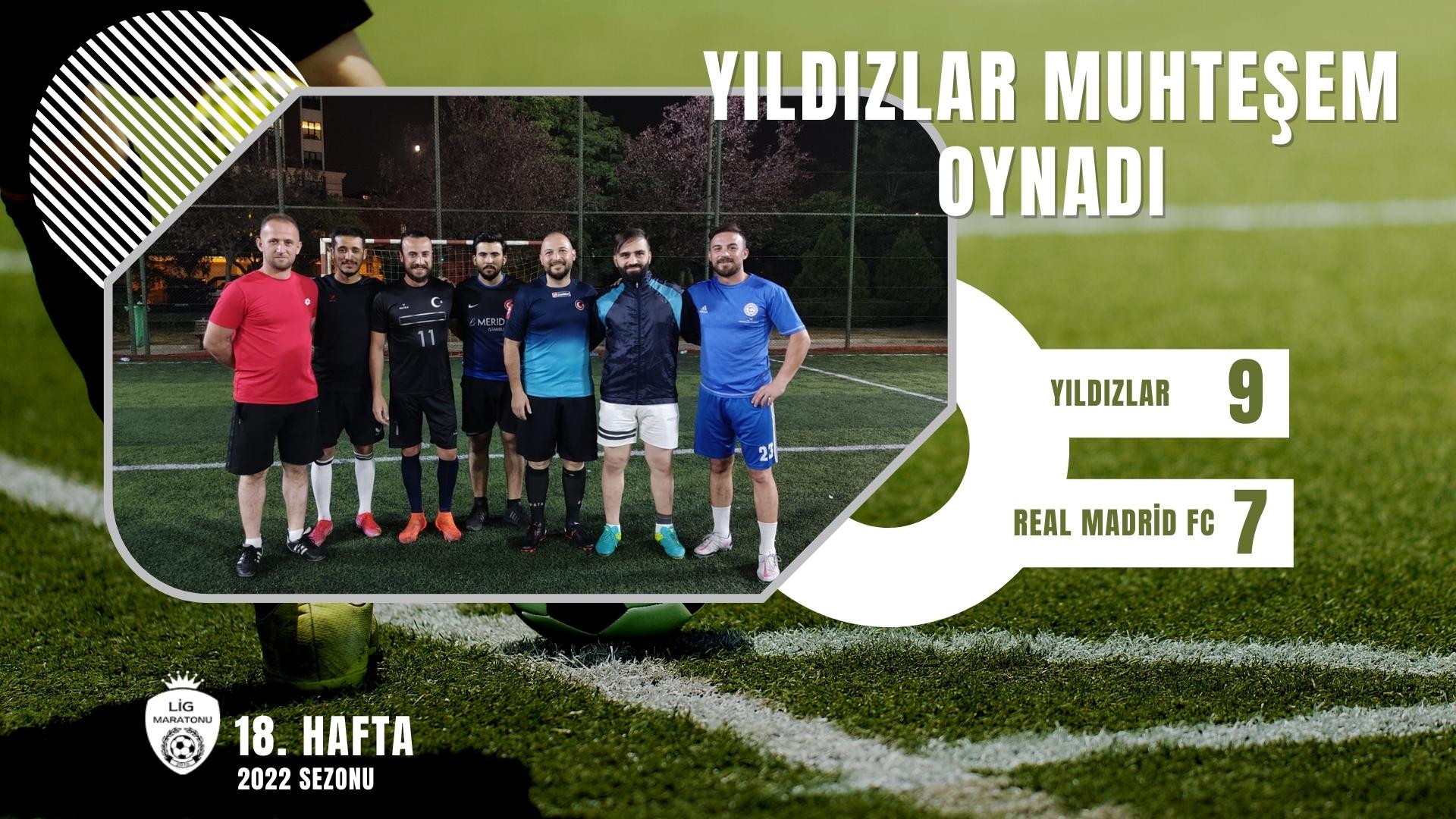 YILDIZLAR REAL MADRD' SON DAKKALARDA DEVRD