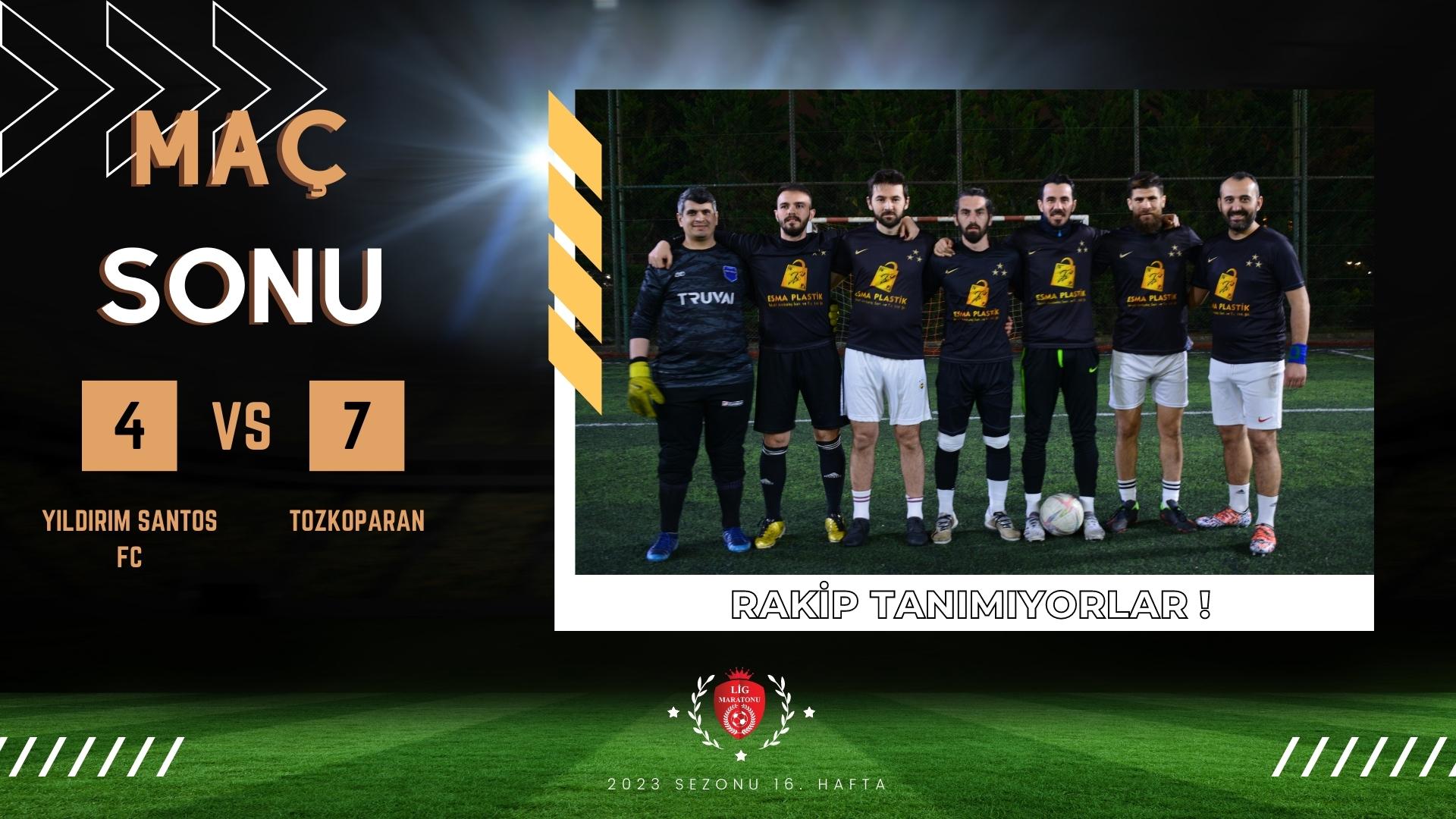 TOZKOPARAN KAZANMAYA DEVAM EDİYOR !